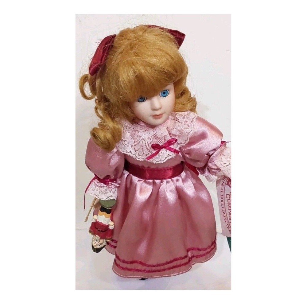 The San Francisco Music Box Company Clara Doll With Nutcracker In Box New